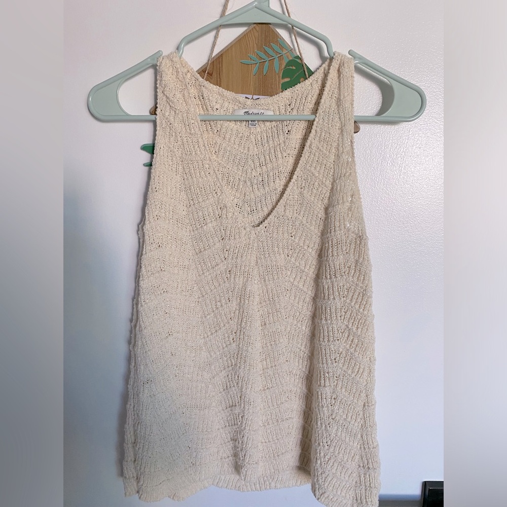 Madewell sweater tank xxs